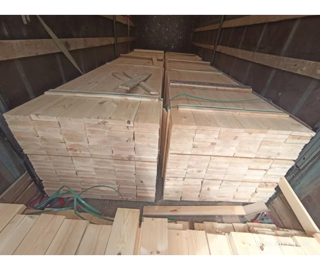 Доска сухая строганная 20х190х6000