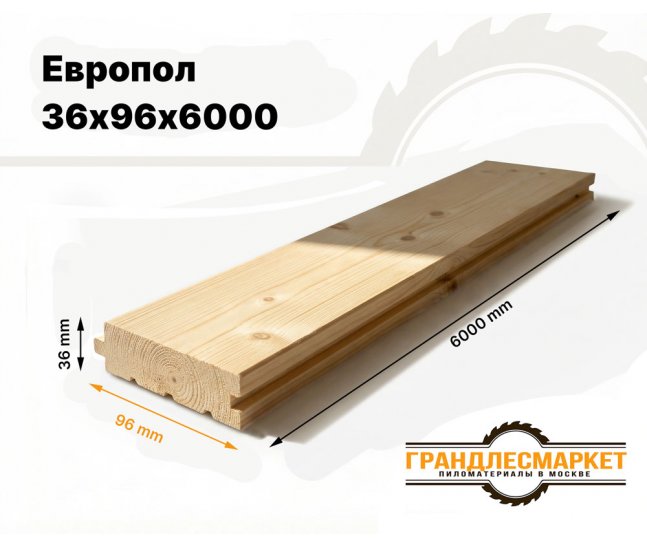 Европол 36х96х6000