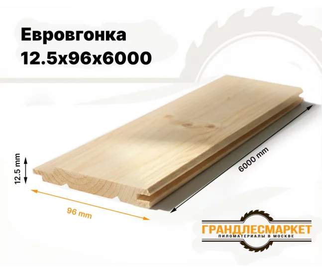 Евровагонка (класс А, 6.0 м)
